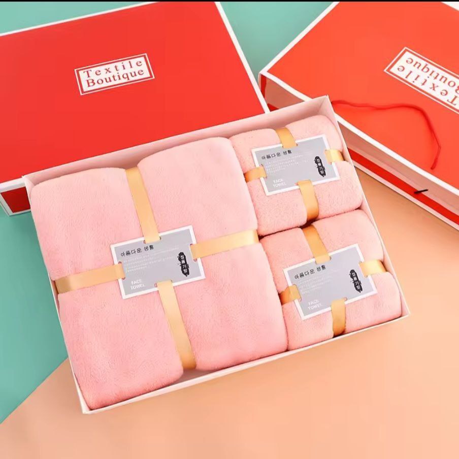 3 in 1 towel gift box set