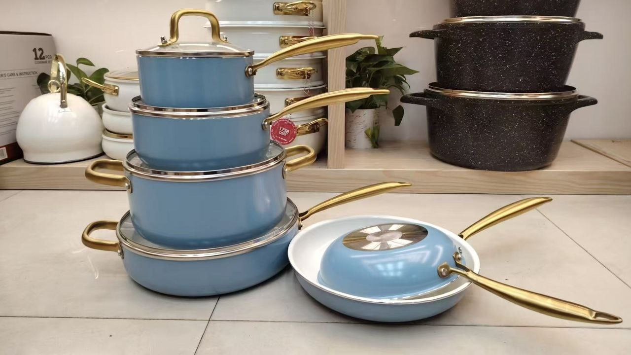 Ceramic non-stick cookware set