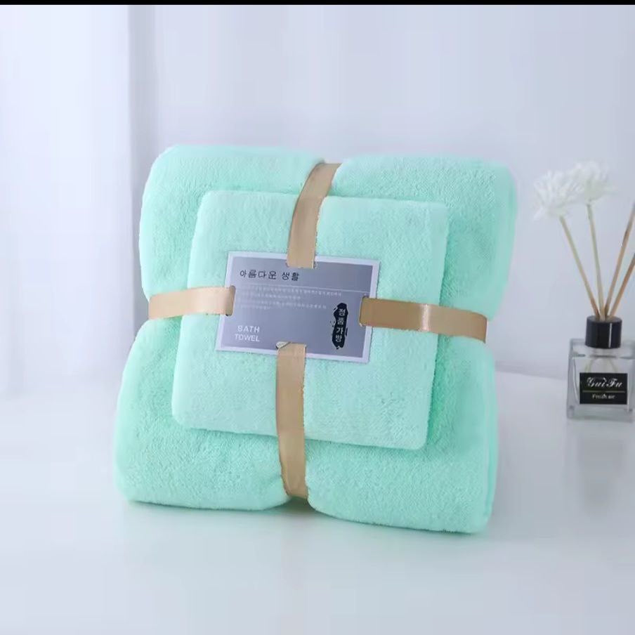 *2 in 1 bath towel set