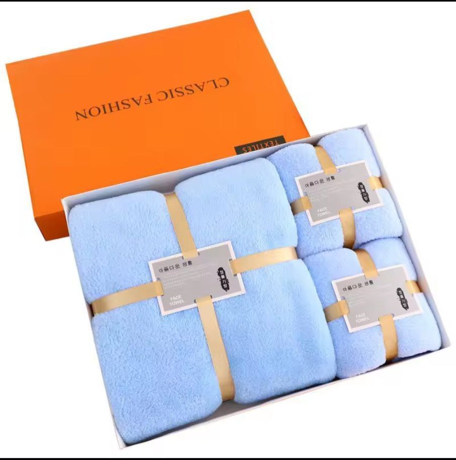 3 in 1 towel gift box set