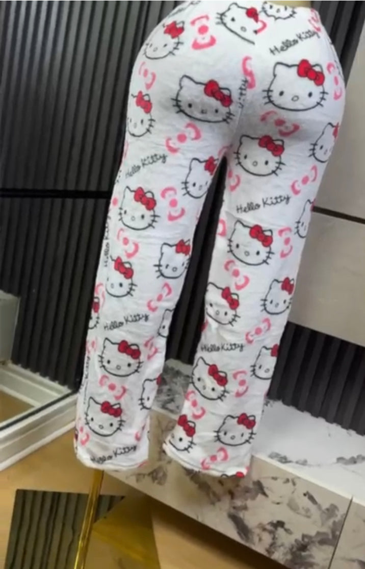 Hello kitty unisex pyjamas trousers