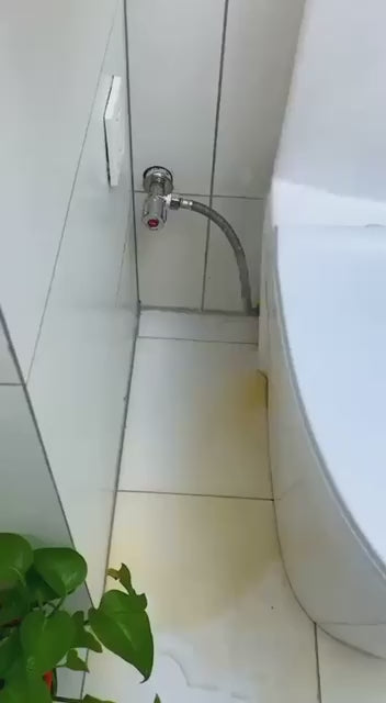 3 in 1 Floor Brush Scrubber with Long Handle and wiper